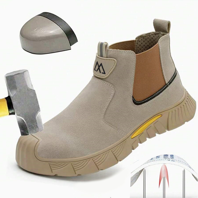 Men'S Shoes In Style - Wear Resistant Durable Steel Toe Work