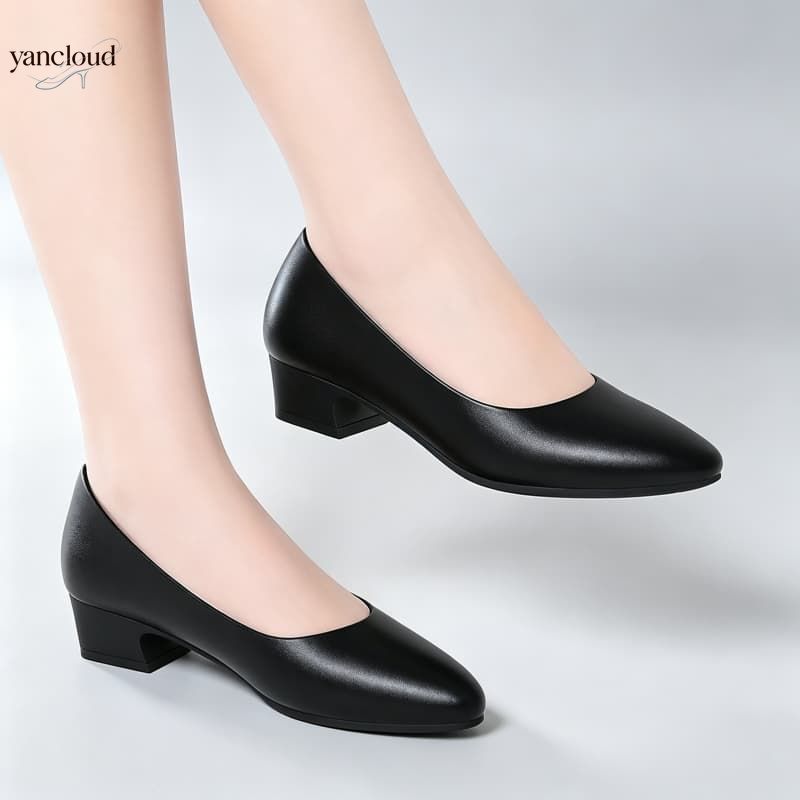 Dress Shoe Pointed - All Match Elegant Women's Soft Leather