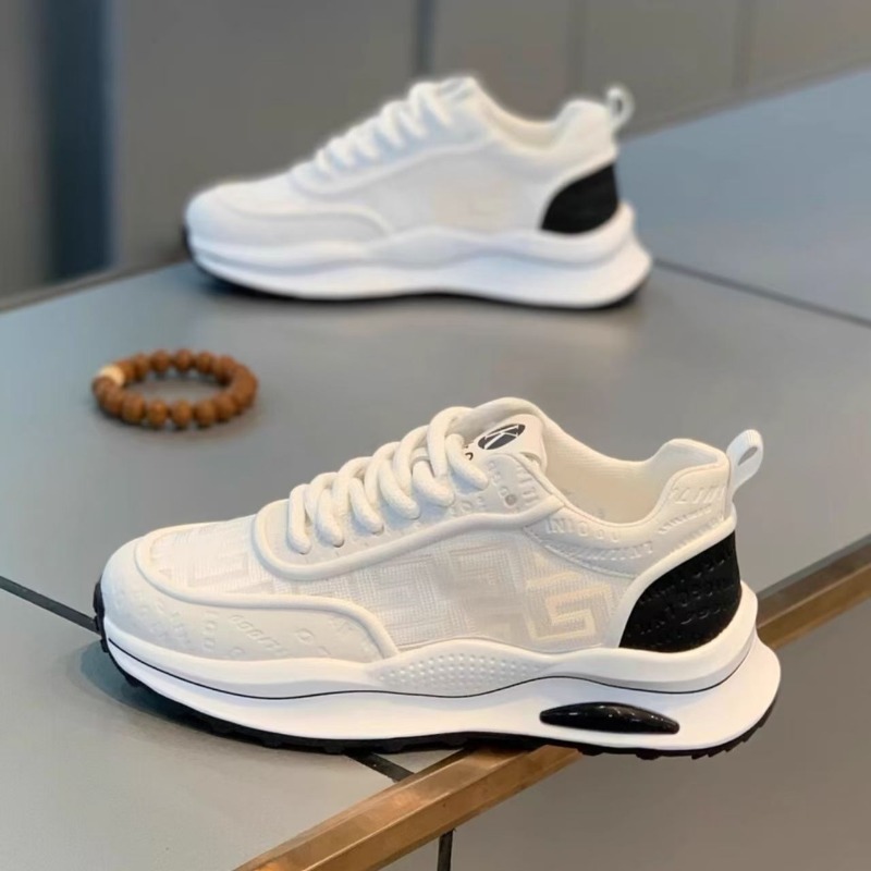 Men'S Shoes Green And White - 2026 New Summer Men's Ins Trendy