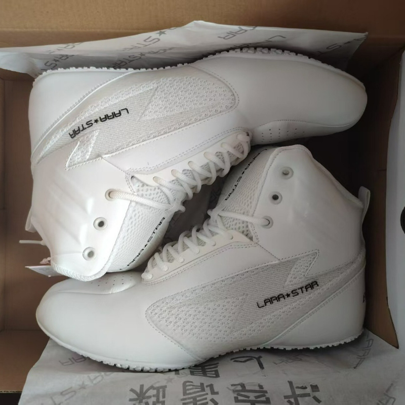 Men'S Shoes Green And White - Luxury Brand Men Women Wrestling Shoes