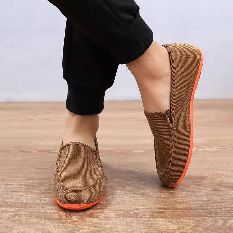 Brand Dad Canvas Green Loafer  - Men'S Shoes Green And White 评论和价格