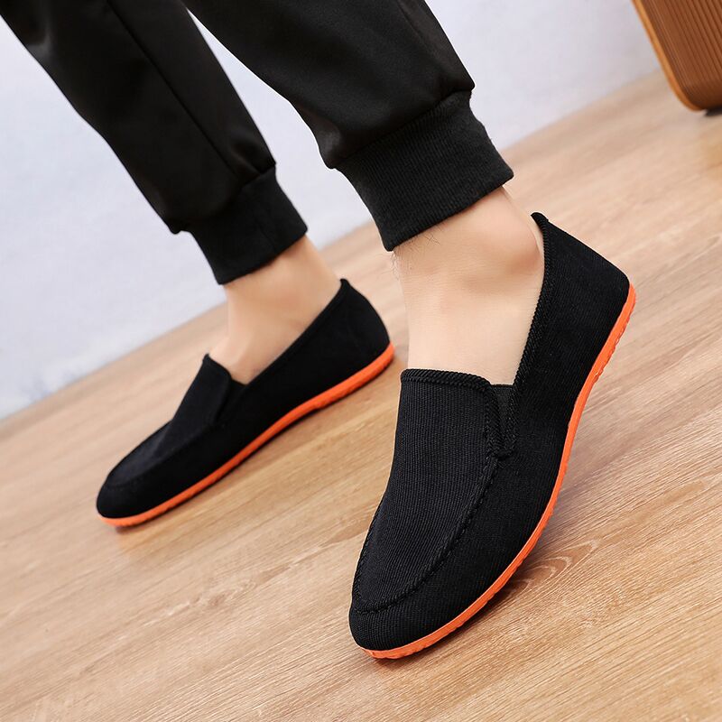 Brand Dad Canvas Green Loafer  - Men'S Shoes Green And White 评论和价格