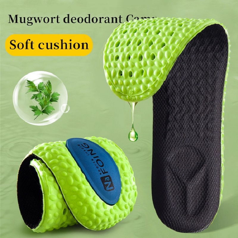 Sports Shock Absorption Insole - Men'S Shoes Green And White 评论和价格