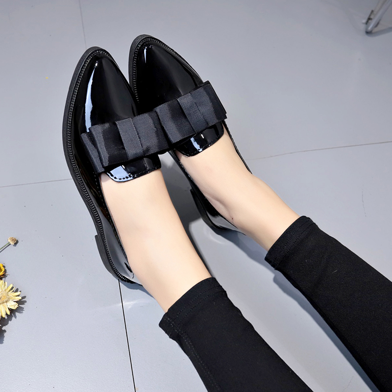 Black/ Wine Red Patent Leather - Dress Shoe Pointed 评论和价格