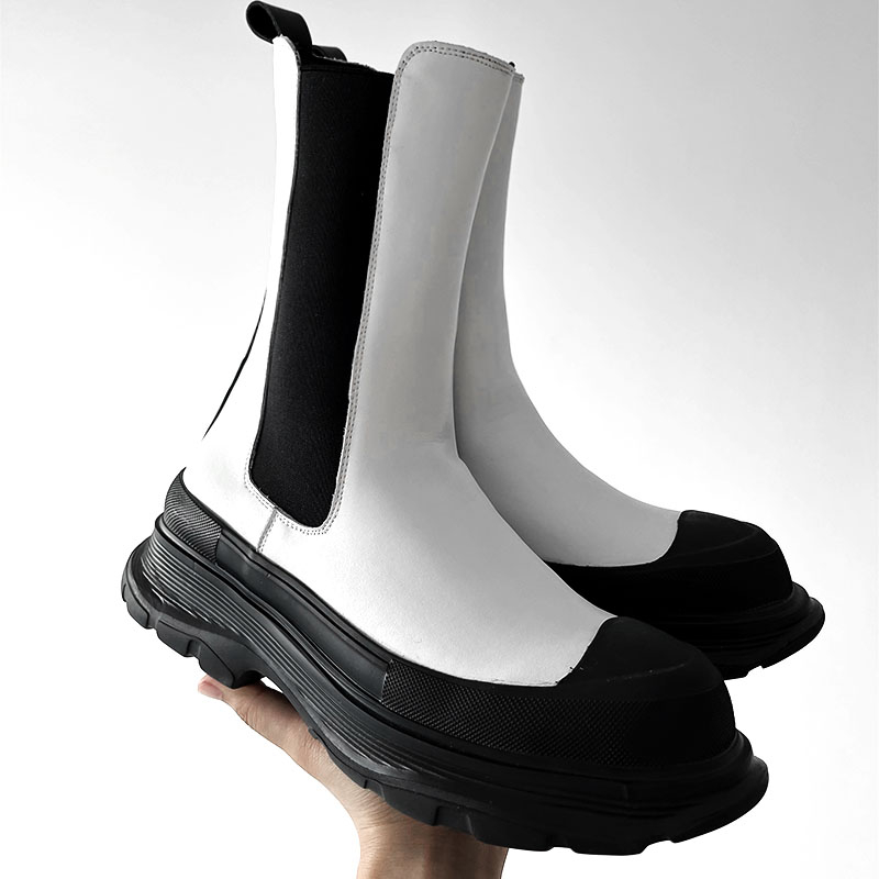 mens fashion stage nightclub p - Men'S Shoes Black And White 评论和价格