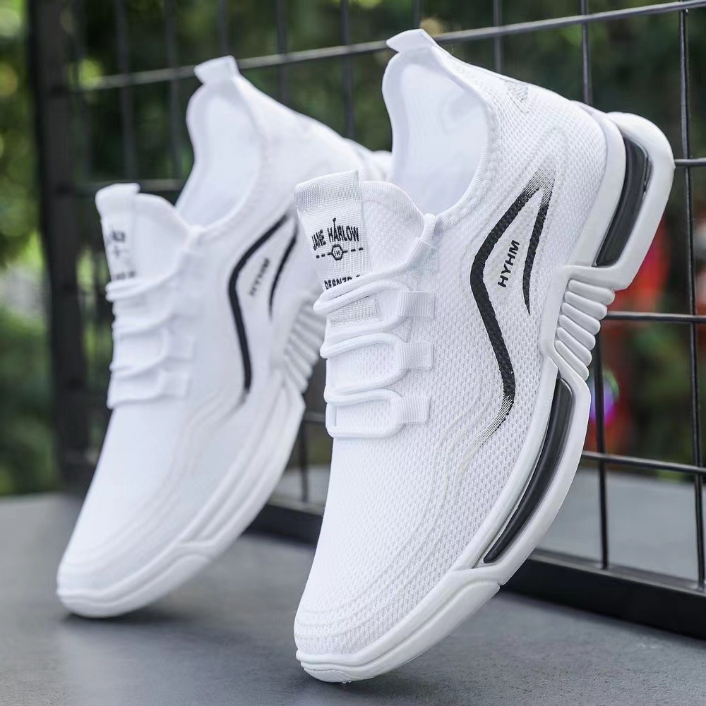 Summer Men Casual Shoes Breath - Men'S Shoes Green And White 评论和价格