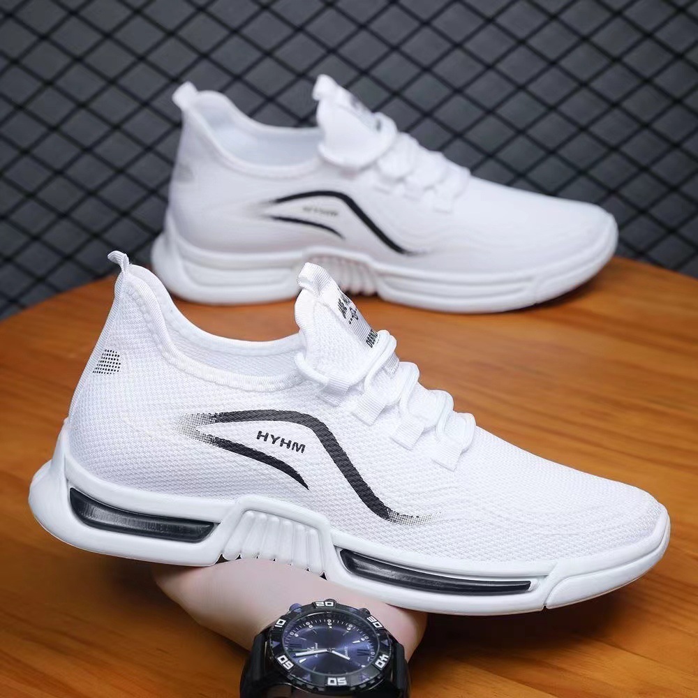 Summer Men Casual Shoes Breath - Men'S Shoes Green And White 评论和价格