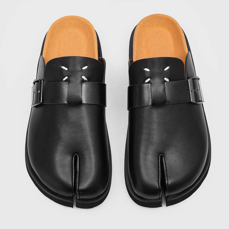 New Trendy Men Split-toe Mule  - Men'S Shoes With Toes 评论和价格