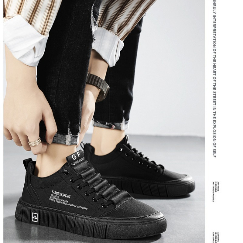 Men's Chunky Sole Low Top Canv - Men Shoes 2026 评论和价格