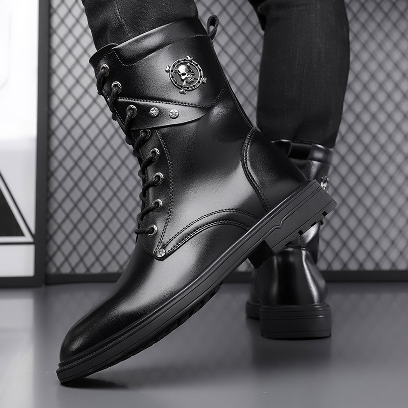 Unisex High-Top Chunky Sole Pl - Men'S Shoes Black And White 评论和价格