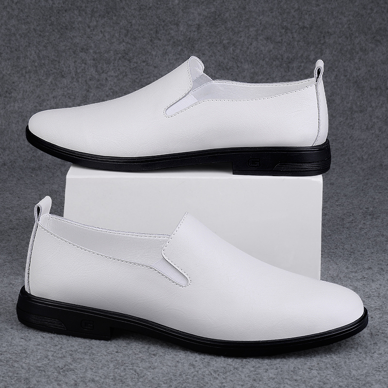 Simple White Soft Soled Comfor - Men'S Shoes Black And White 评论和价格
