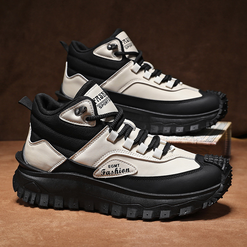 Men'S Black And White Mid Top  - Men'S Shoes Black And White 评论和价格