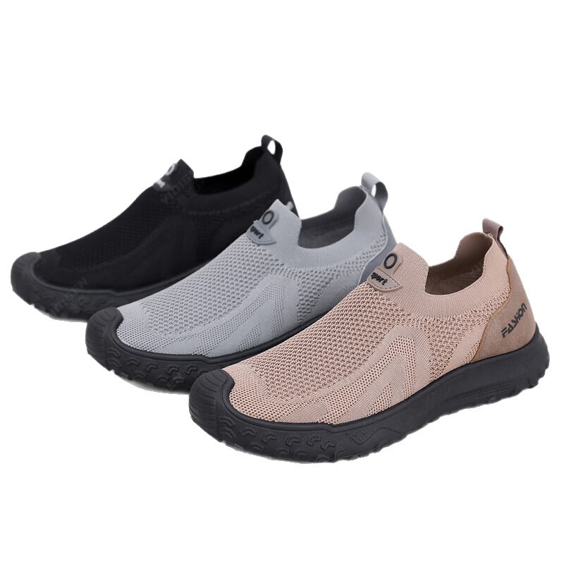 Summer Men Casual Shoes Elasti - Men'S Shoes With Toes 评论和价格