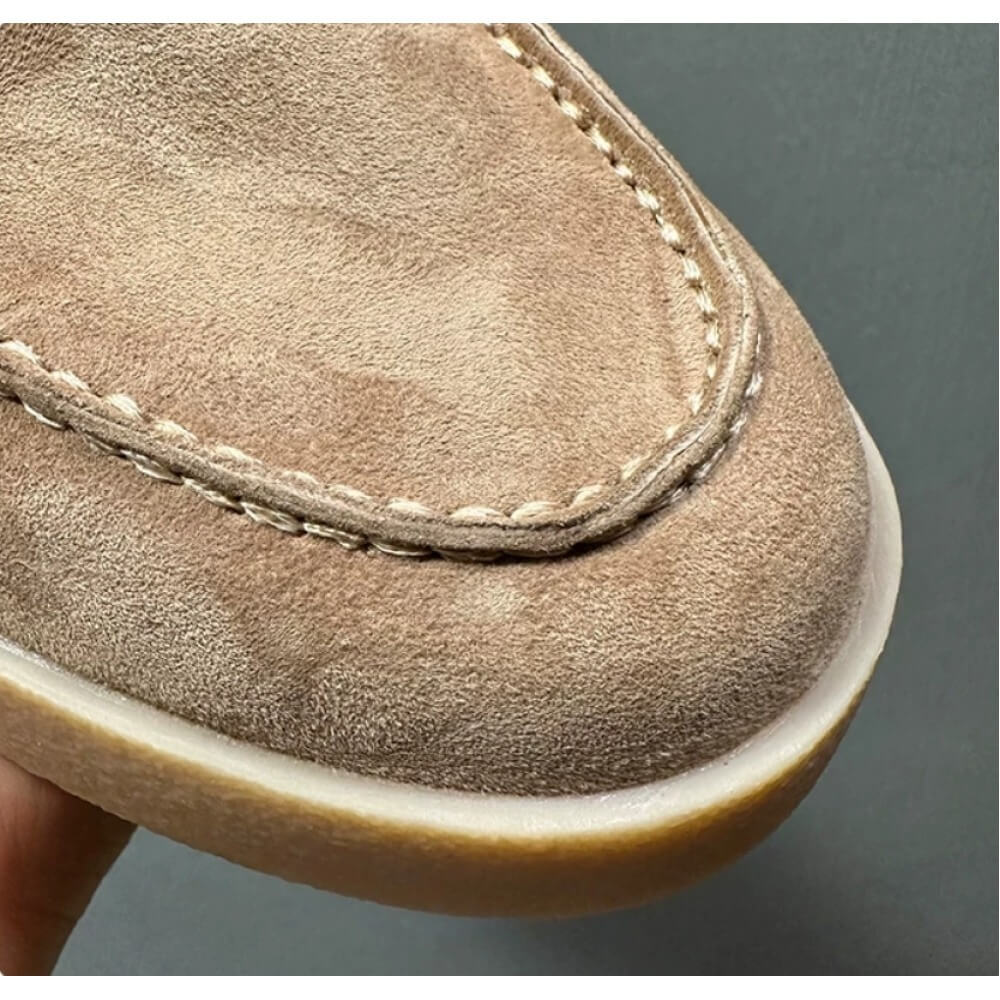 Luxury Beige Suede Platform Lo - Men'S Shoes Smart 评论和价格