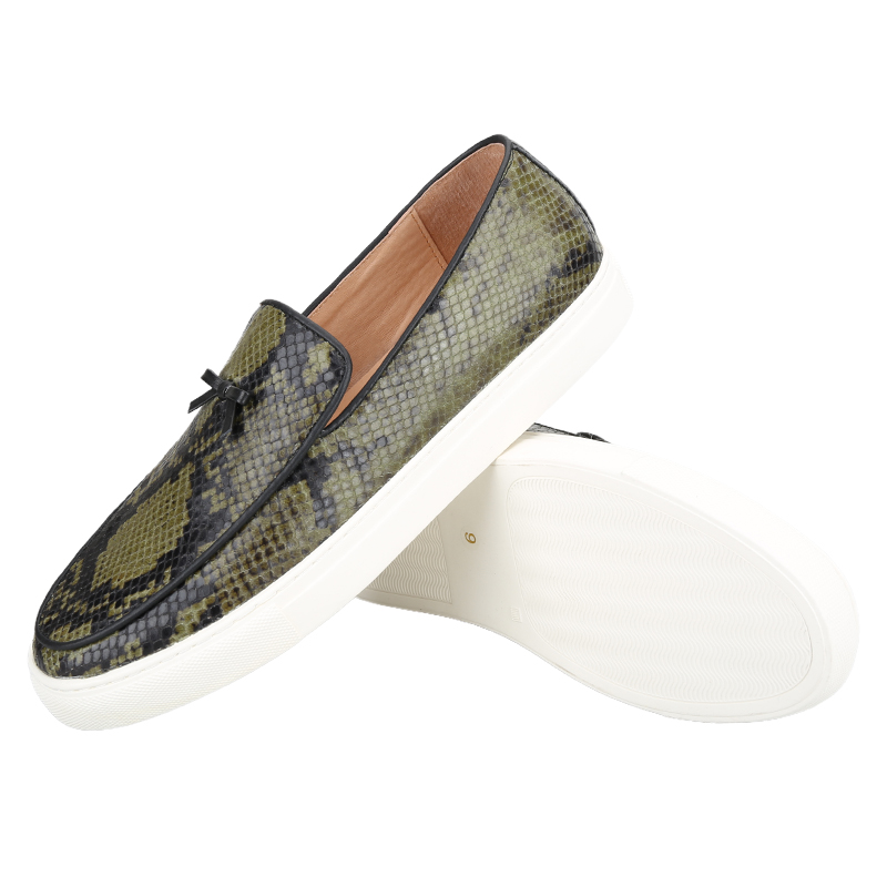 Piergitar Army Green/Black Sna - Men'S Shoes Green And White 评论和价格