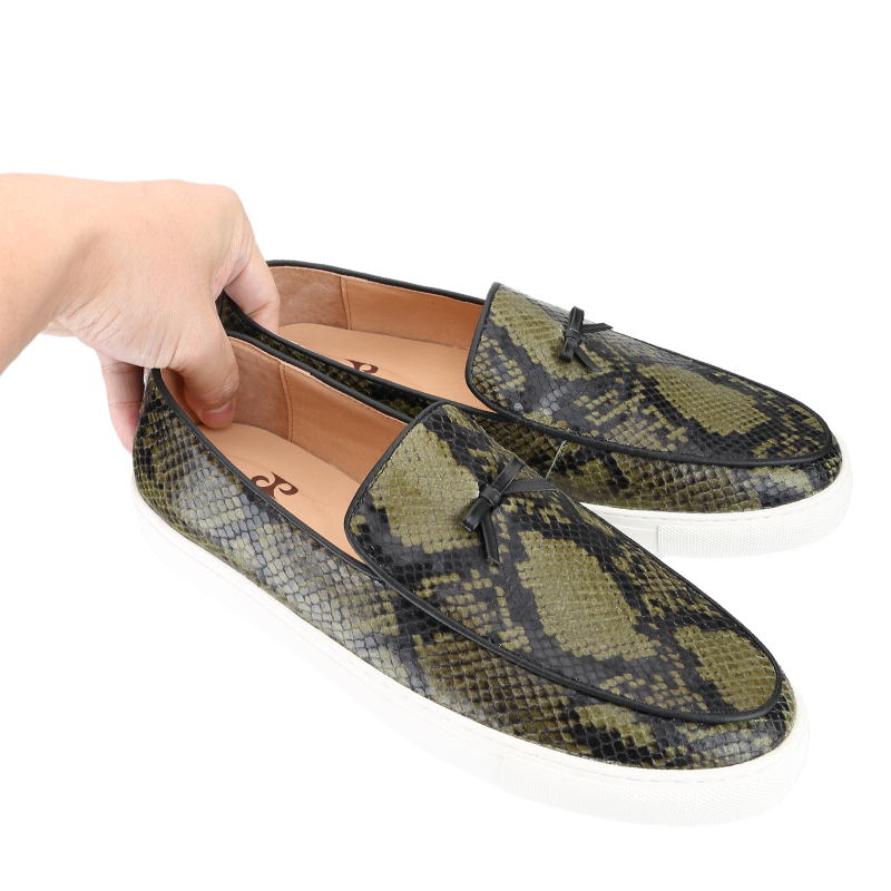 Piergitar Army Green/Black Sna - Men'S Shoes Green And White 评论和价格