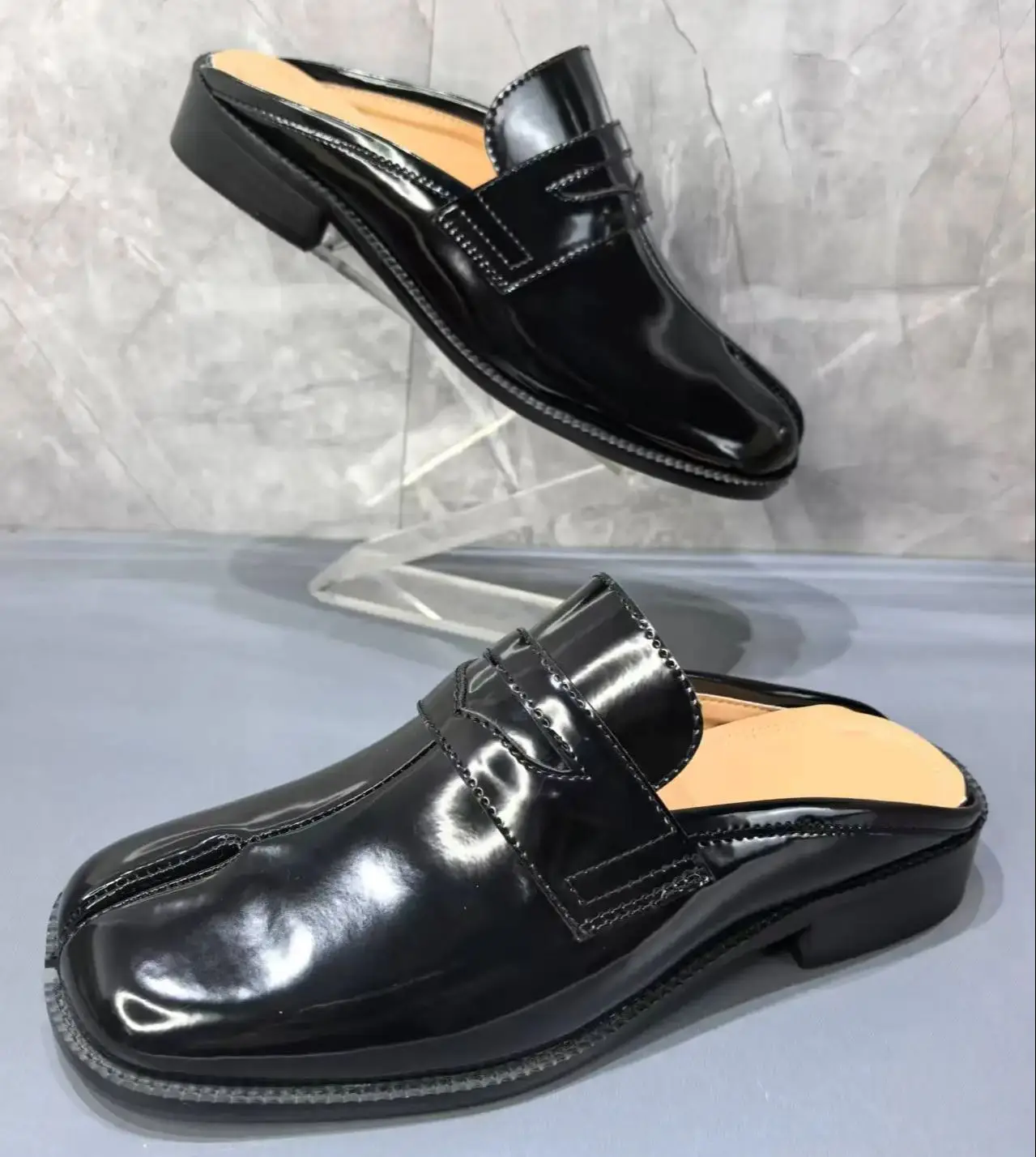 Split Toe Tabi Men's Slippers  - Men'S Shoes With Toes 评论和价格