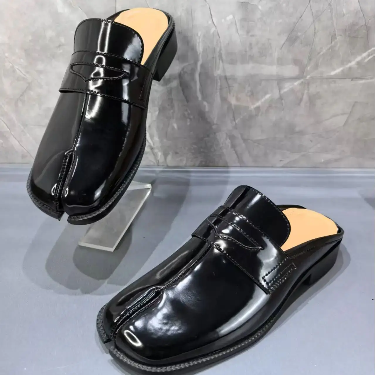 Split Toe Tabi Men's Slippers  - Men'S Shoes With Toes 评论和价格