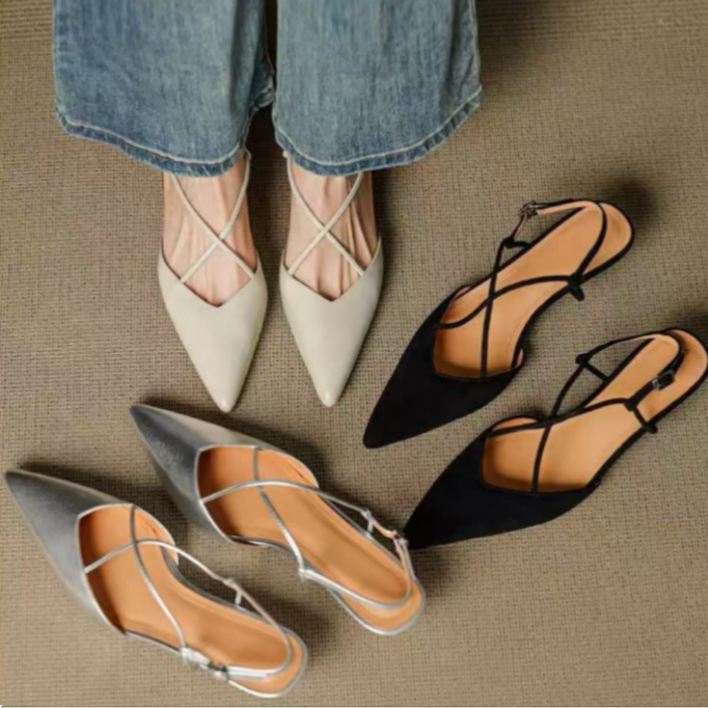 2026 New Style Pointed Toe Low - Dress Shoe Pointed 评论和价格