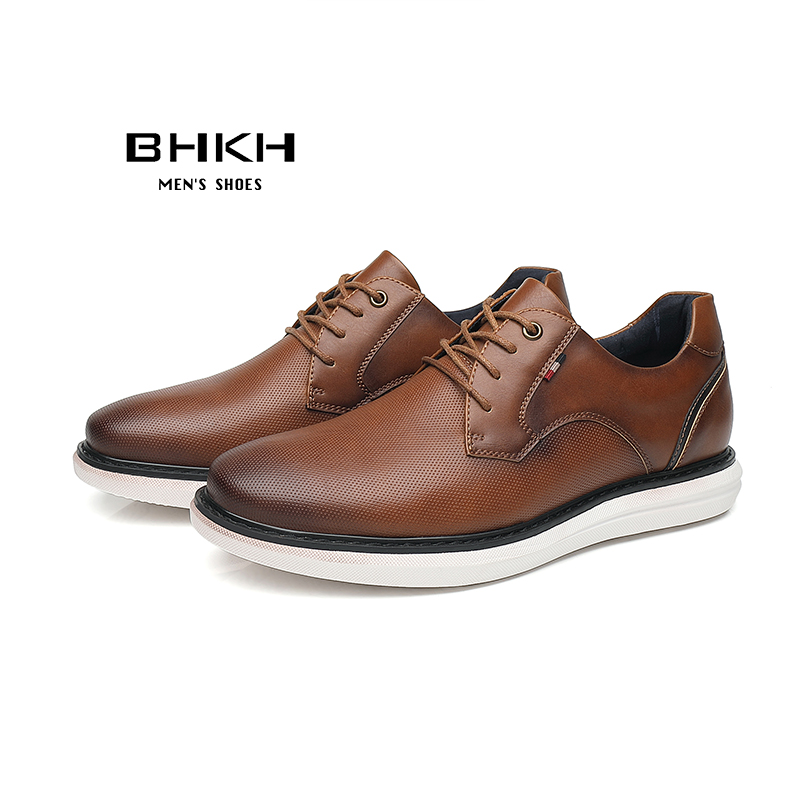 BHKH 2026 Genuine Leather Dres - Men'S Shoes Smart 评论和价格
