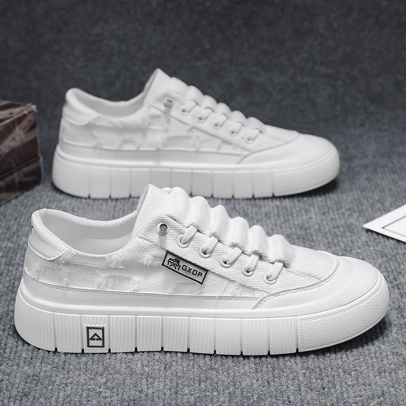 New Casual Shoes Men Sneakers  - Men'S Shoes Green And White 评论和价格