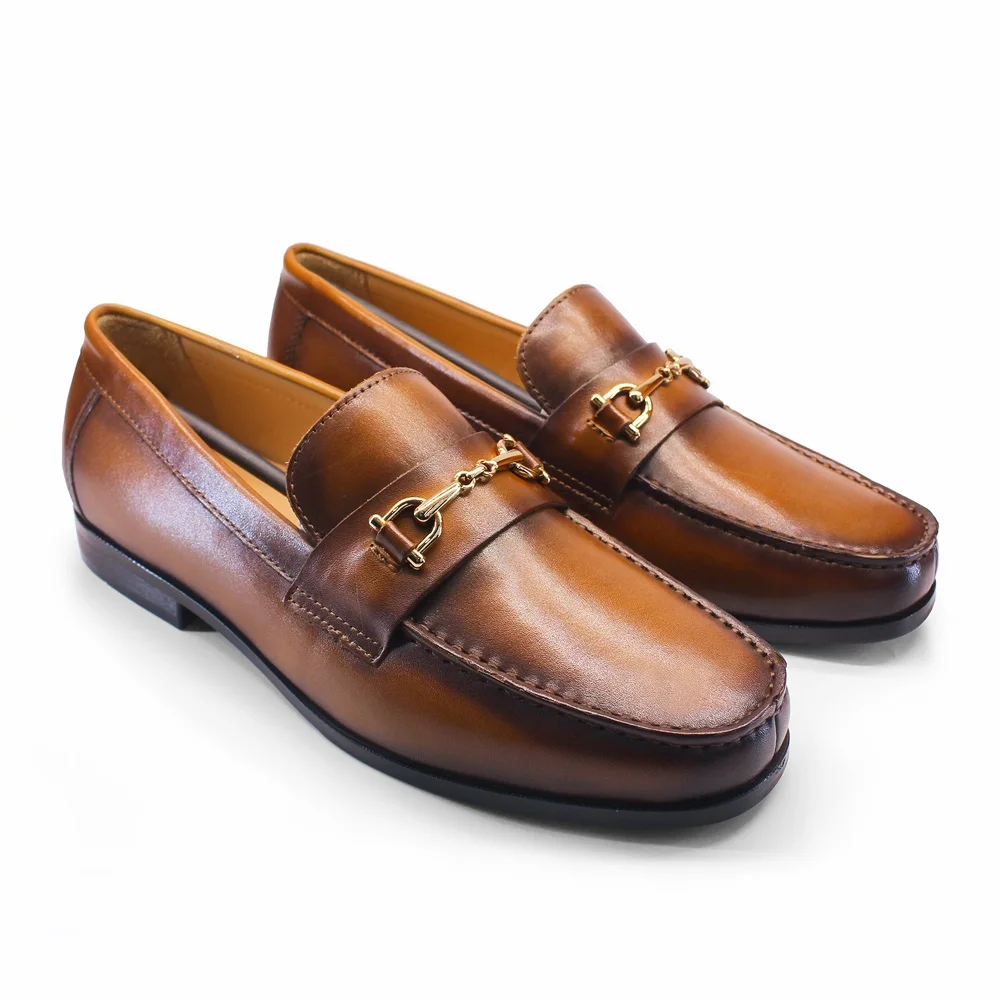 Men's Loafers Dress Shoes roun - Men'S Shoes With Toes 评论和价格