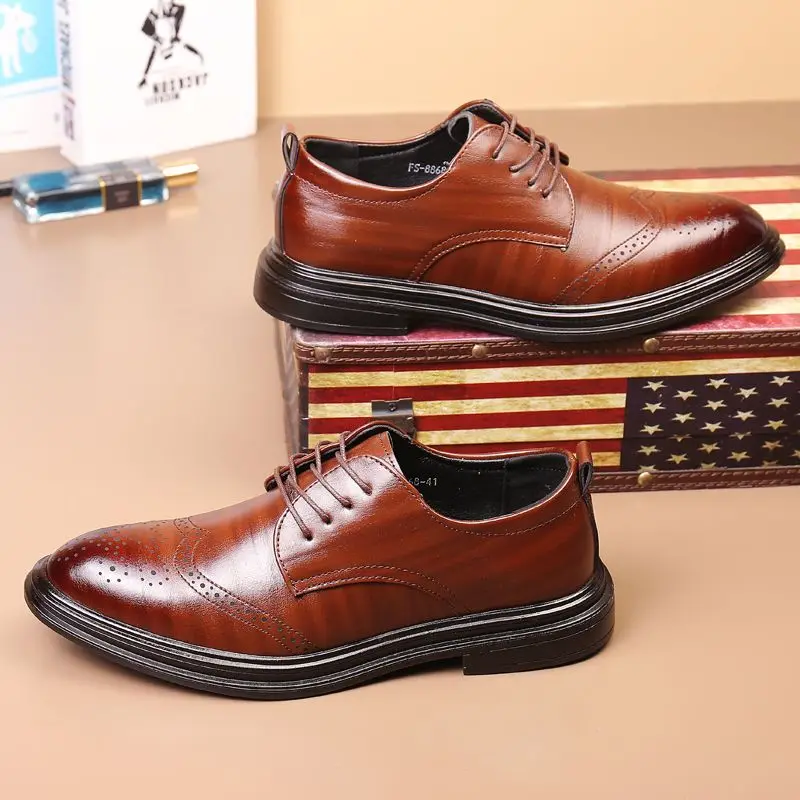 Solid Color Black Spring Autum - Men Shoes Clearance 评论和价格