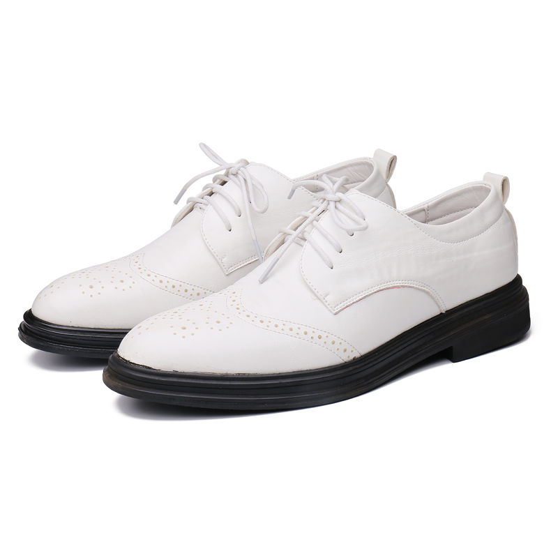 Solid Color Black Spring Autum - Men Shoes Clearance 评论和价格