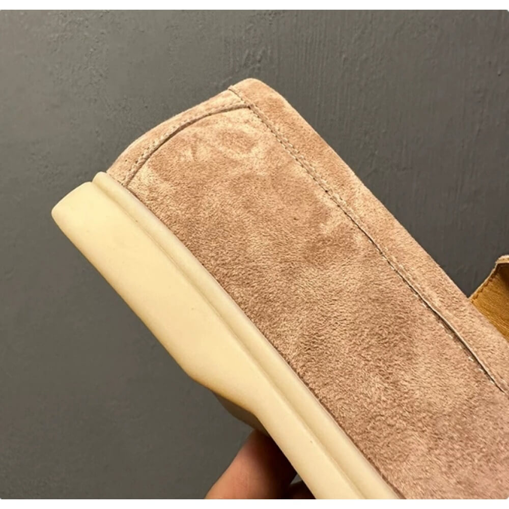 Luxury Beige Suede Casual Loaf - Men'S Shoes Smart 评论和价格