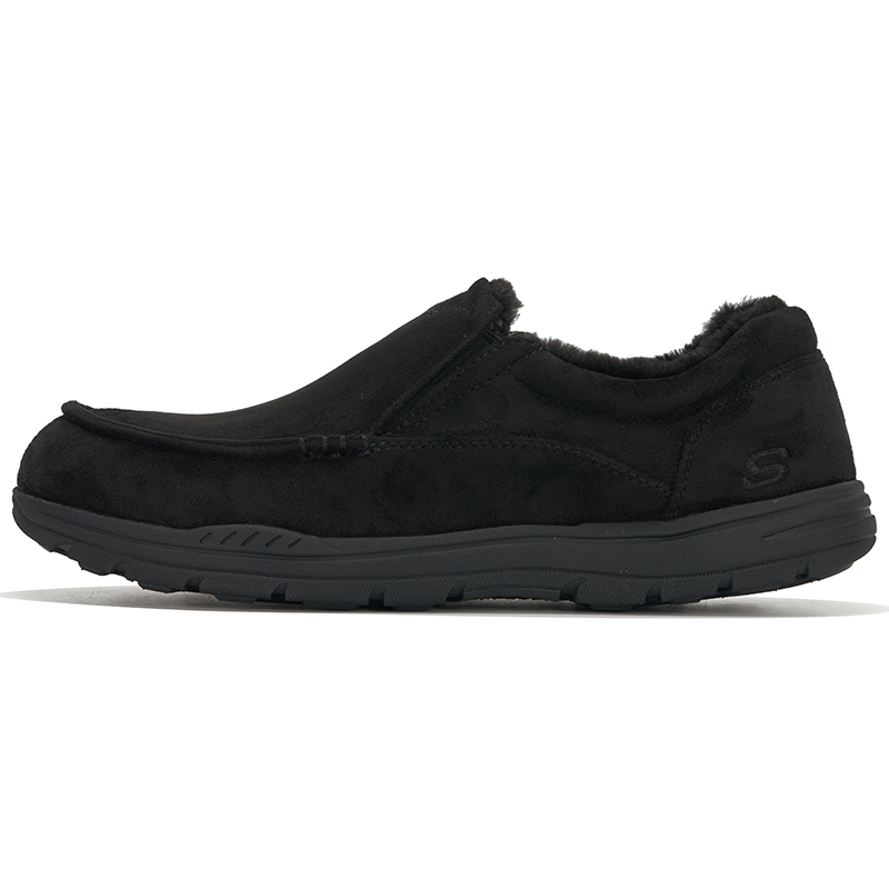 Skechers Men Fleece Lined Walk - Men'S Shoes New Balance 评论和价格